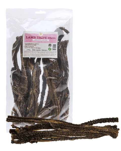 JR Pet Lamb Tripe 25cm 150g