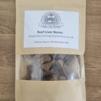 Lulu's Beef Liver Bones 100g